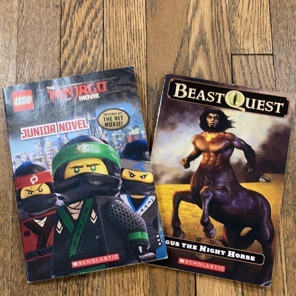 2for$10, books bundle NinjaGO and Beast Quest